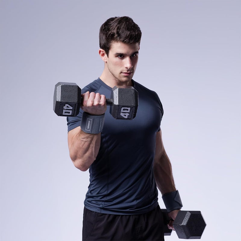 UPPPER Store Wrist Wraps for Weightlifting – 19" Lifting Wrist Support with Thumb Loop for Bench Press, Powerlifting, and Gym Workouts for Men & Women | Premium Fitness Gear - Image 4